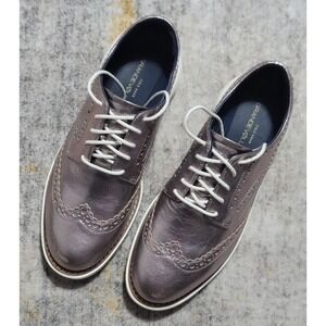Cole Haan Women's Grand Evolution Wingtip Oxford Pink Glitter Size 6B‎ W09725